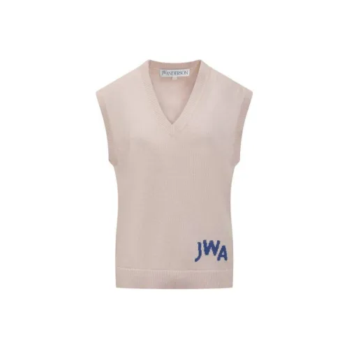 JW Anderson Бежевые Мужские Жилеты