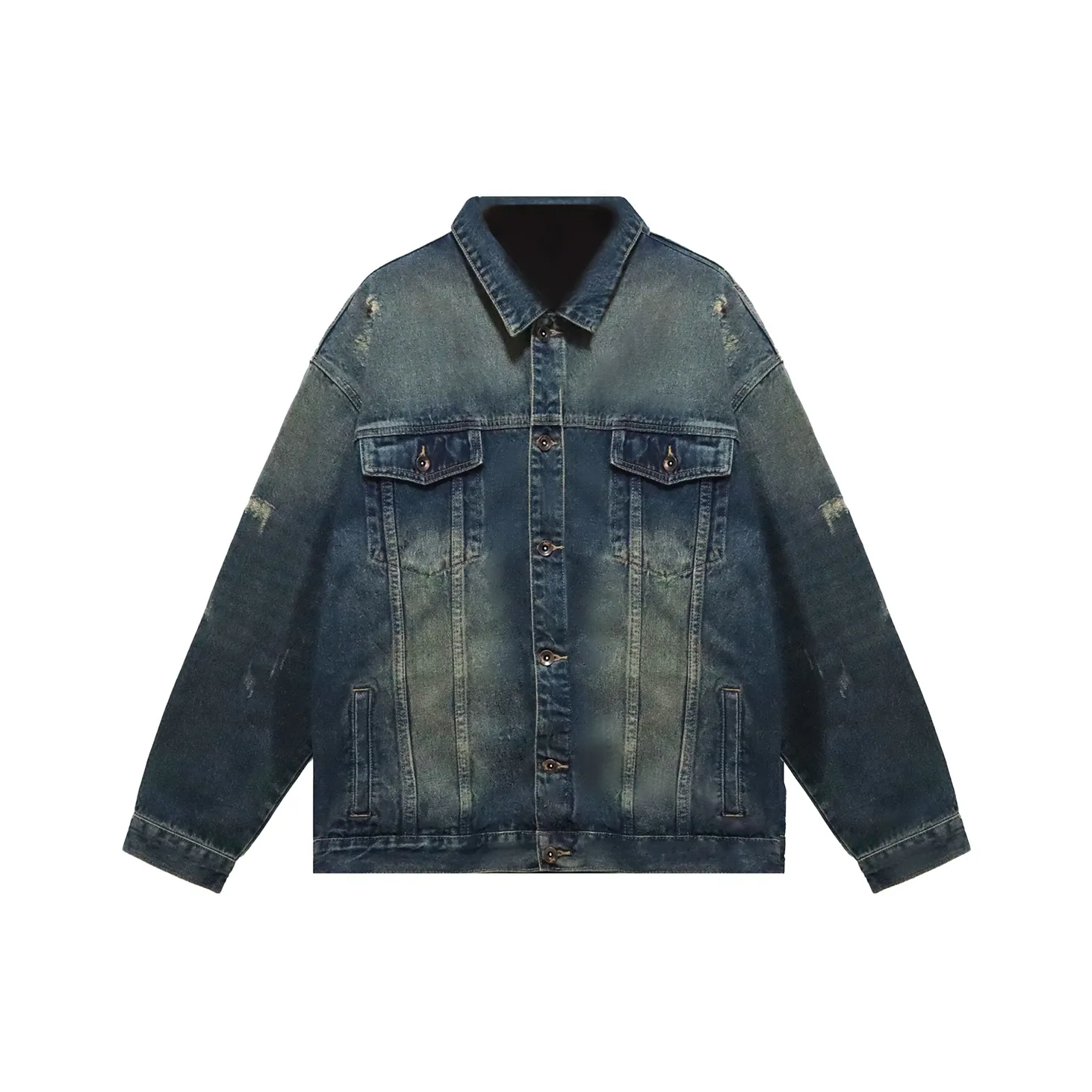 WILD LEADER Куртки Пальто Унисекс Синий