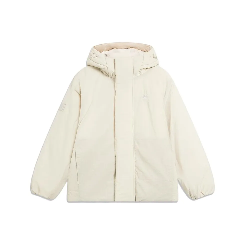 LiNing Sports Life Collection Puffer Jacket Men's Dawn Gray