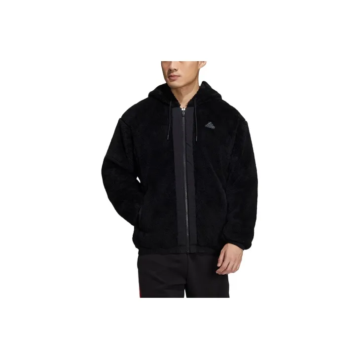 Adidas Черные Мужские Бархатные Куртки