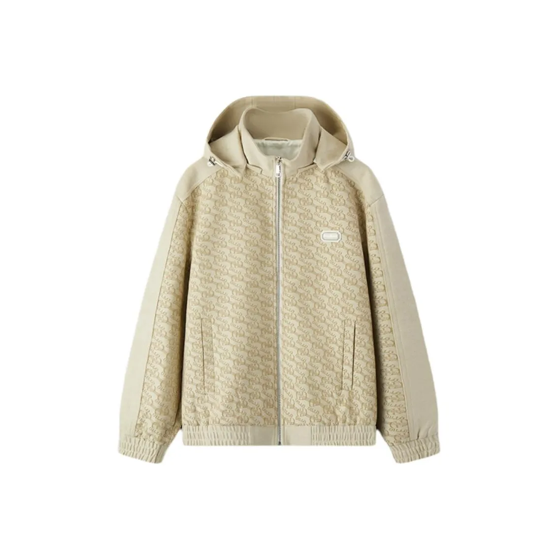 DILLO Denim Jacket Men's Beige Letter