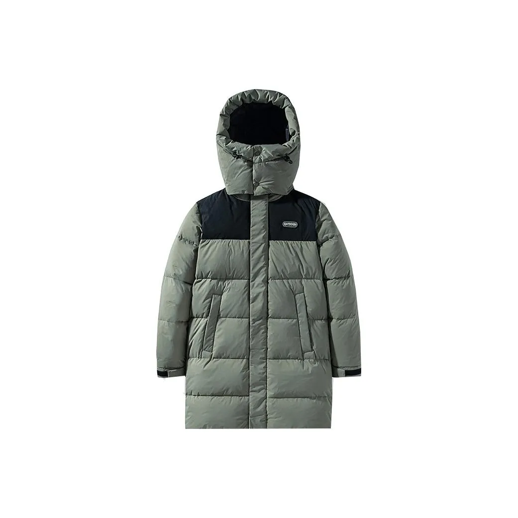 OUTDOOR PRODUCTS Fog Оливково-зеленый Мужской Пуховик