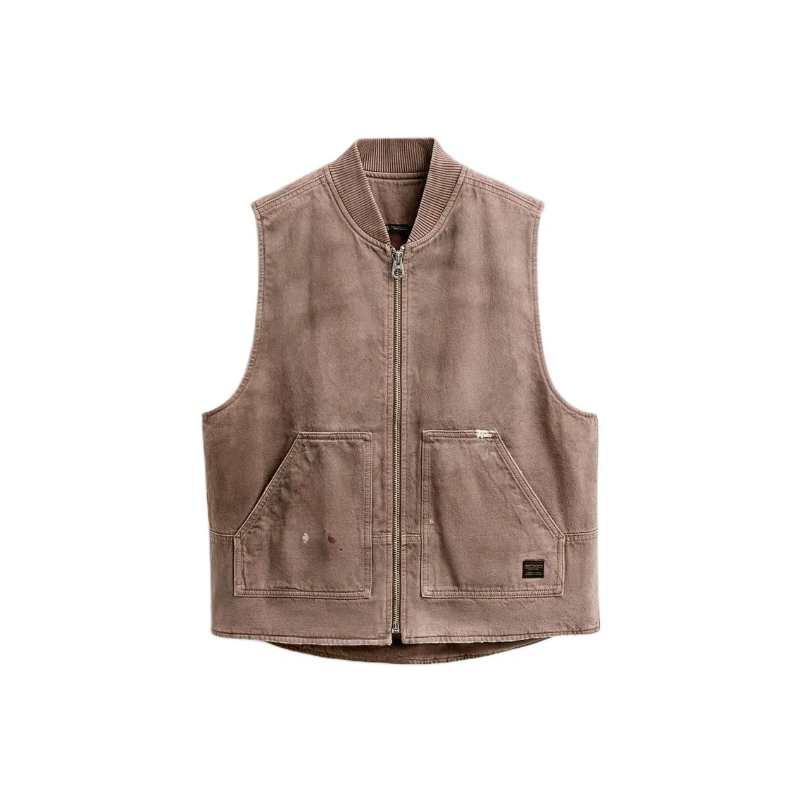 ZARA Светло-коричневые Мужские Жилеты