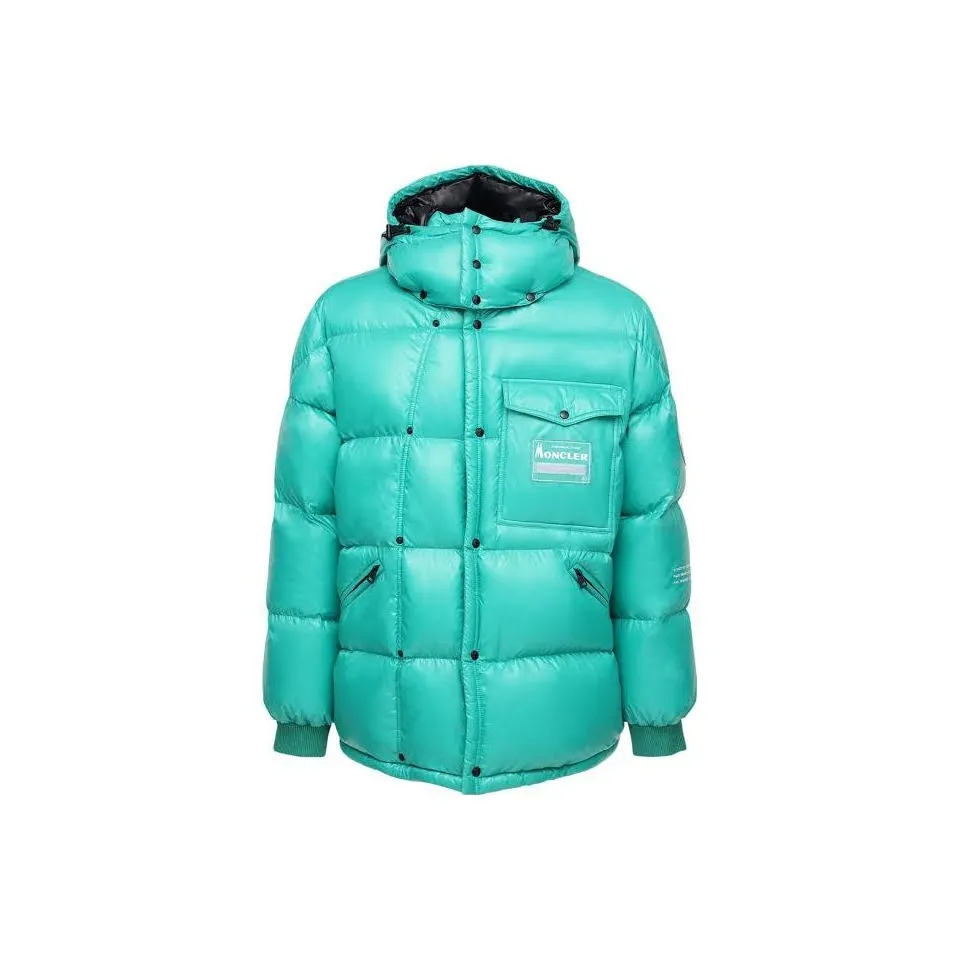 MONCLER GENIUS x FRGMT Down Jacket Winter Men's Lake Blue