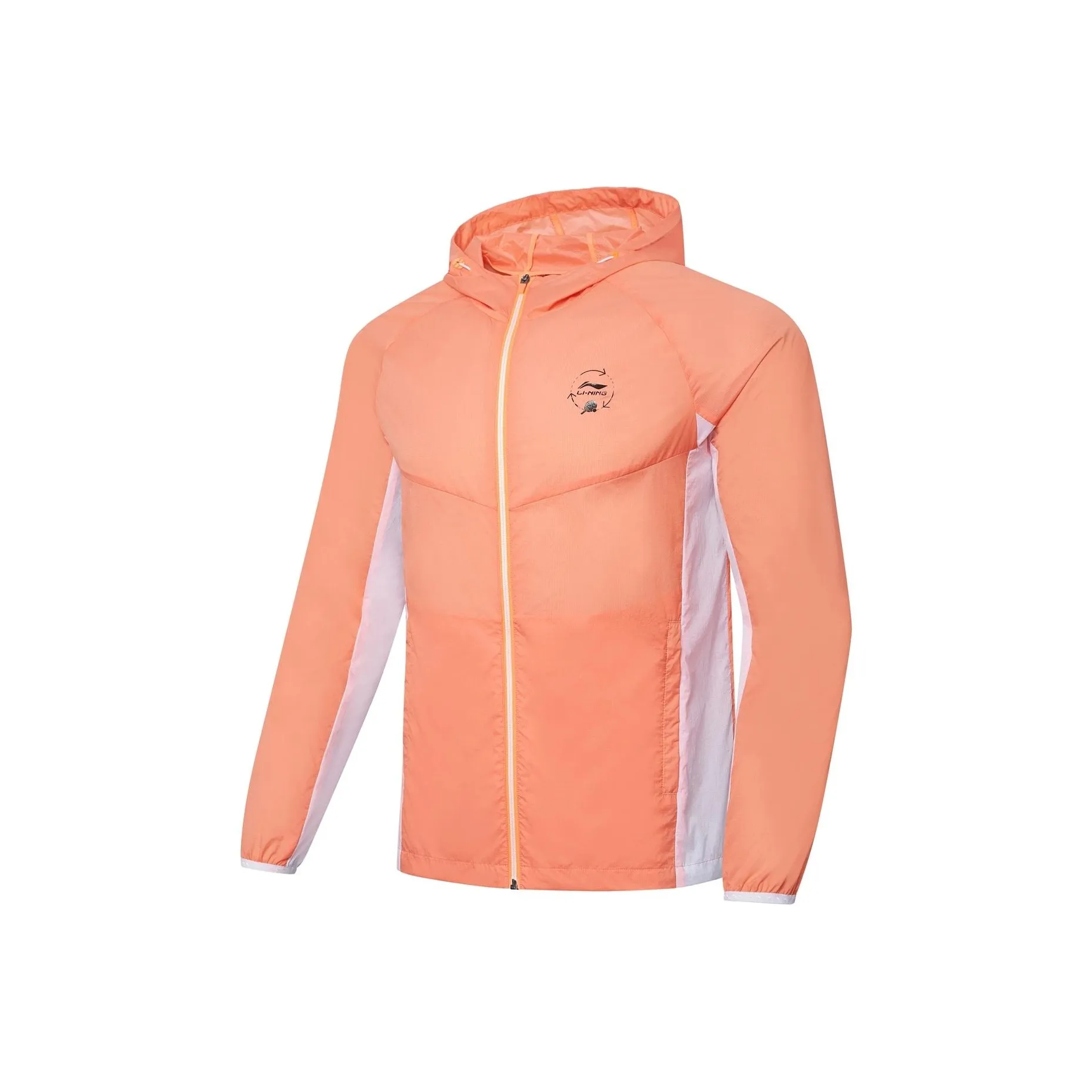 LINING Super Light Одежда с защитой от солнца Унисекс Флуоресцентный LIP Оранжевый