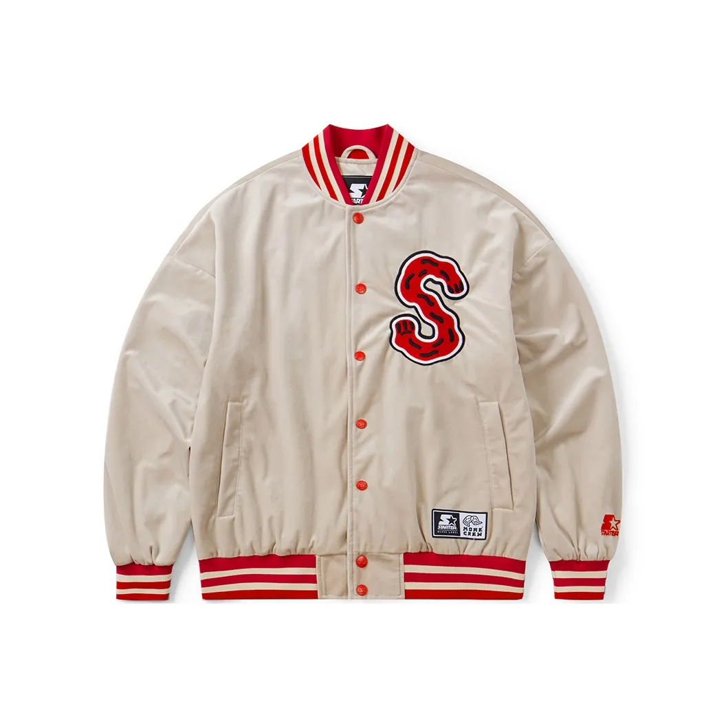 STARTER Baseball Jerseys Men's Milk Wine Coffee