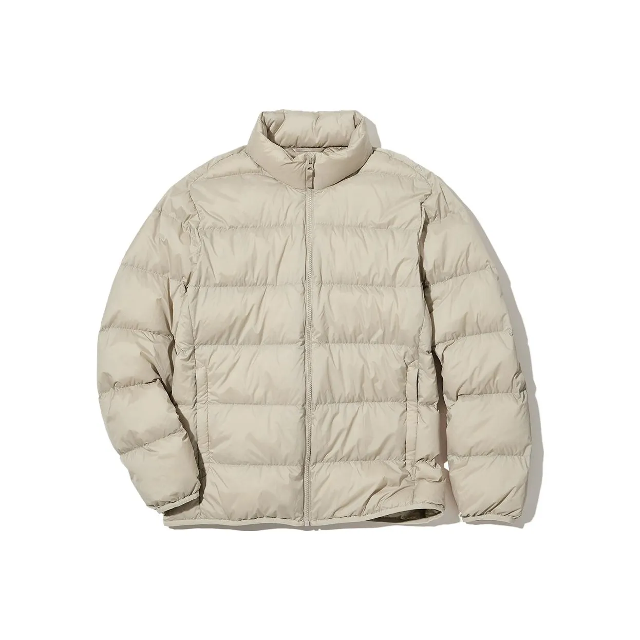 UNIQLO Down Jacket Men's Light Beige
