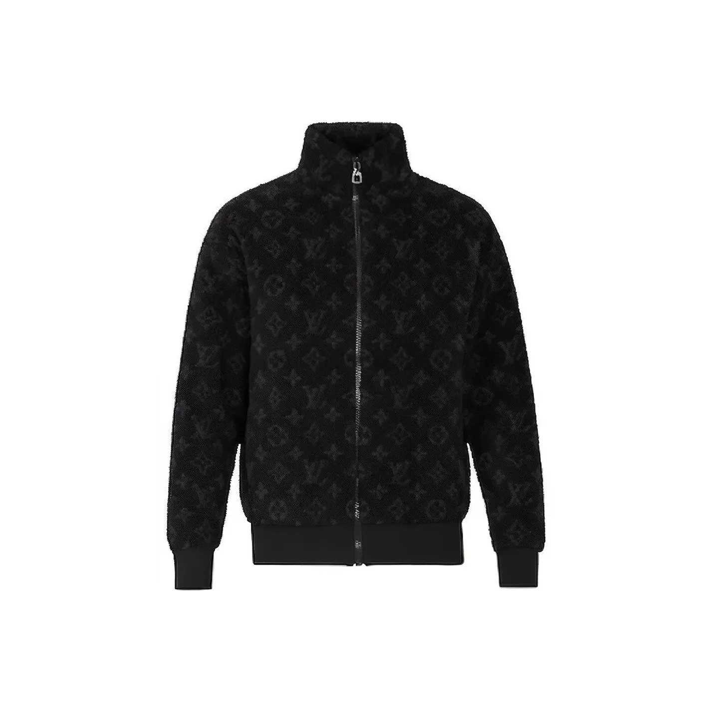 LOUIS VUITTON Velvet feel Coat Men's Black