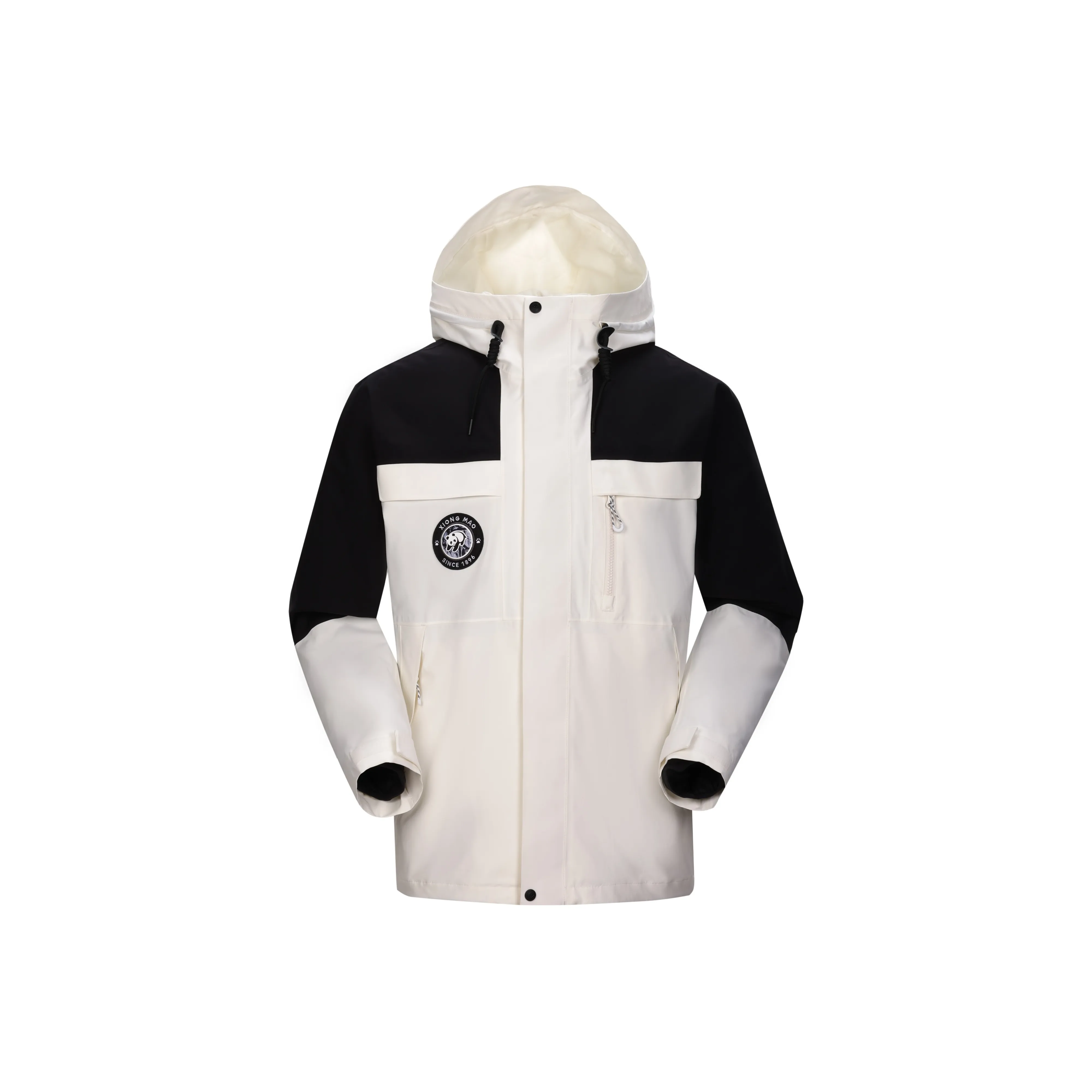 Panda Carefree Play Series Warm Wear Resistant Water Resistant Rainproof Windproof Windbreaker Jacket Unisex