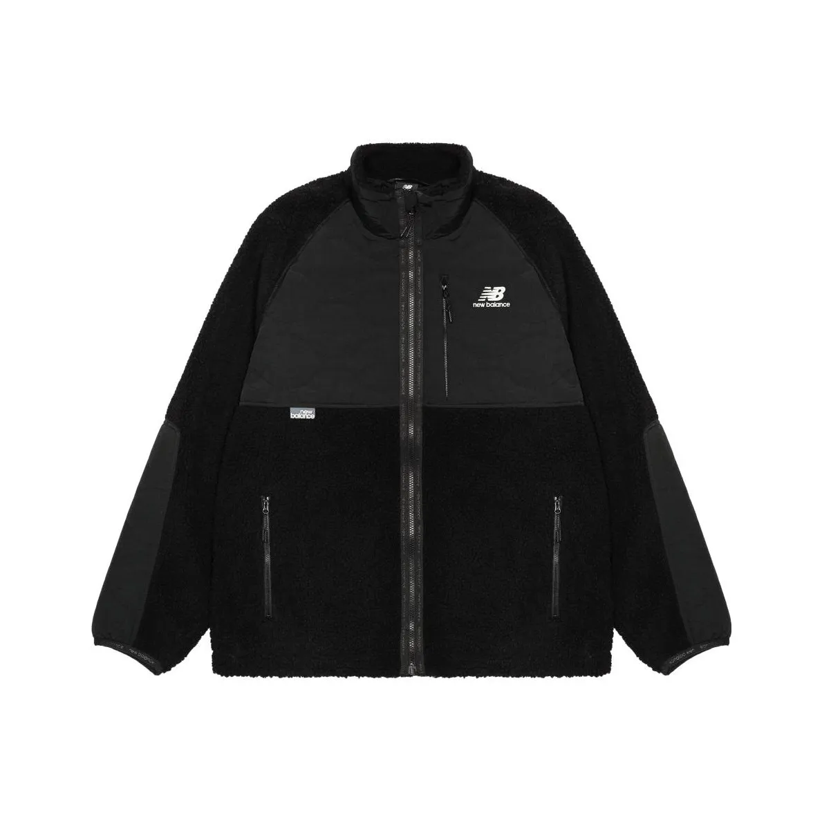 New Balance совместный бренд Черный мужской бархатные куртки