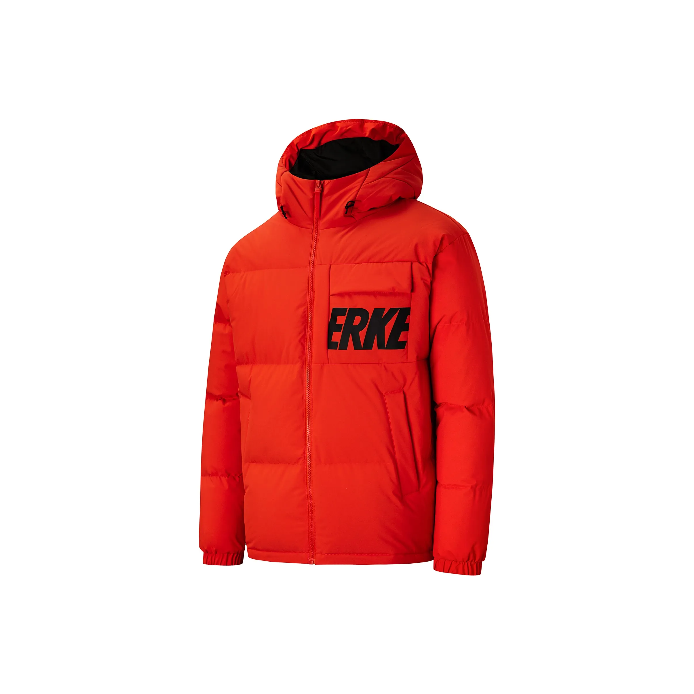 Erke Variety Тренировки Коллекция Пуховик Мужской Гвоздика китайская Оранжевые