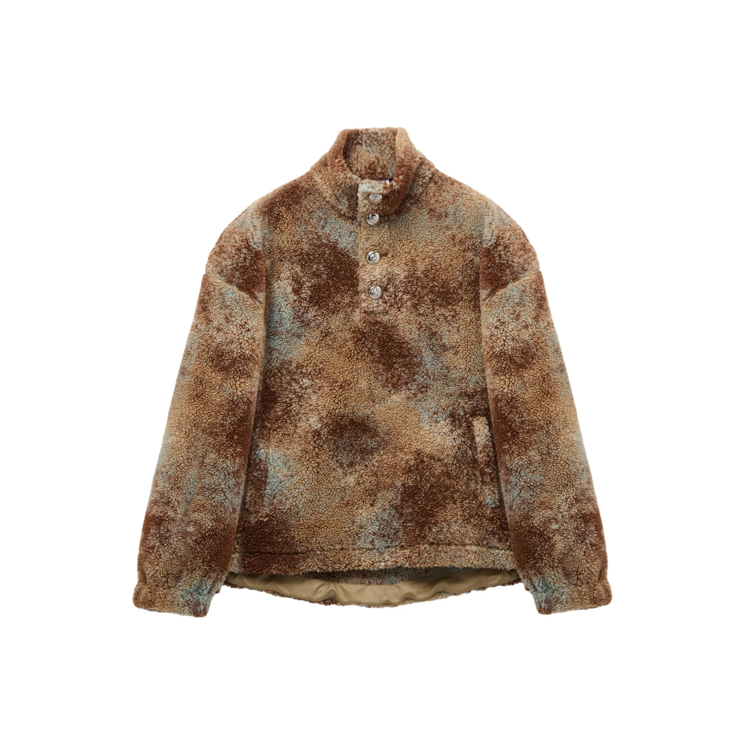 Alexander McQueen Oversized Forrest Fleece Sweatshirt