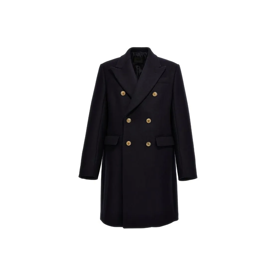 PRADA Double Breasted Long Sleeved Coat