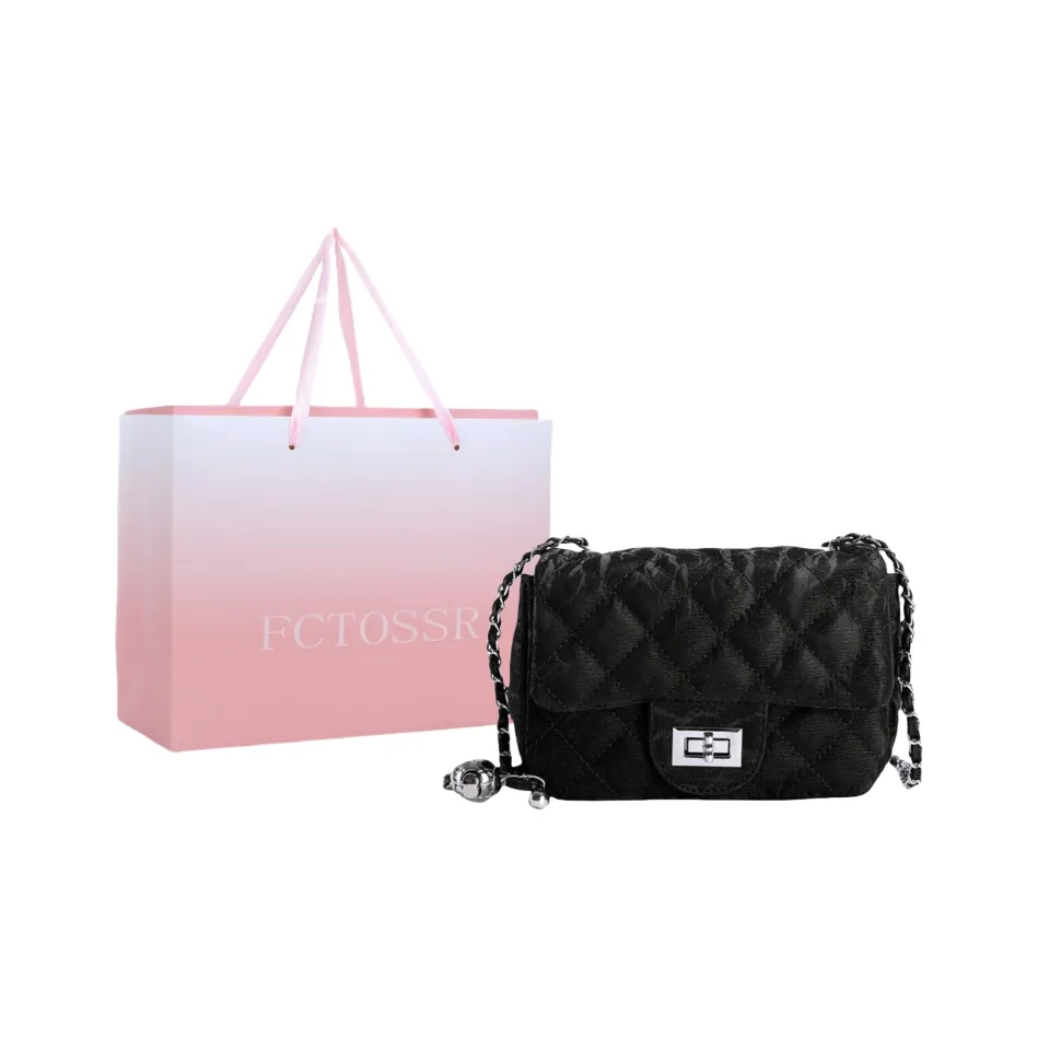 FCTOSSR PU Shoulder Bag, Crossbody Bag Regular Women's Black/Brown/Blue