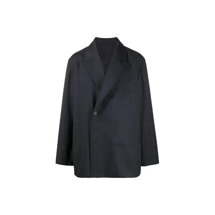 Balenciaga FW21 Coats Men's Dark Blue