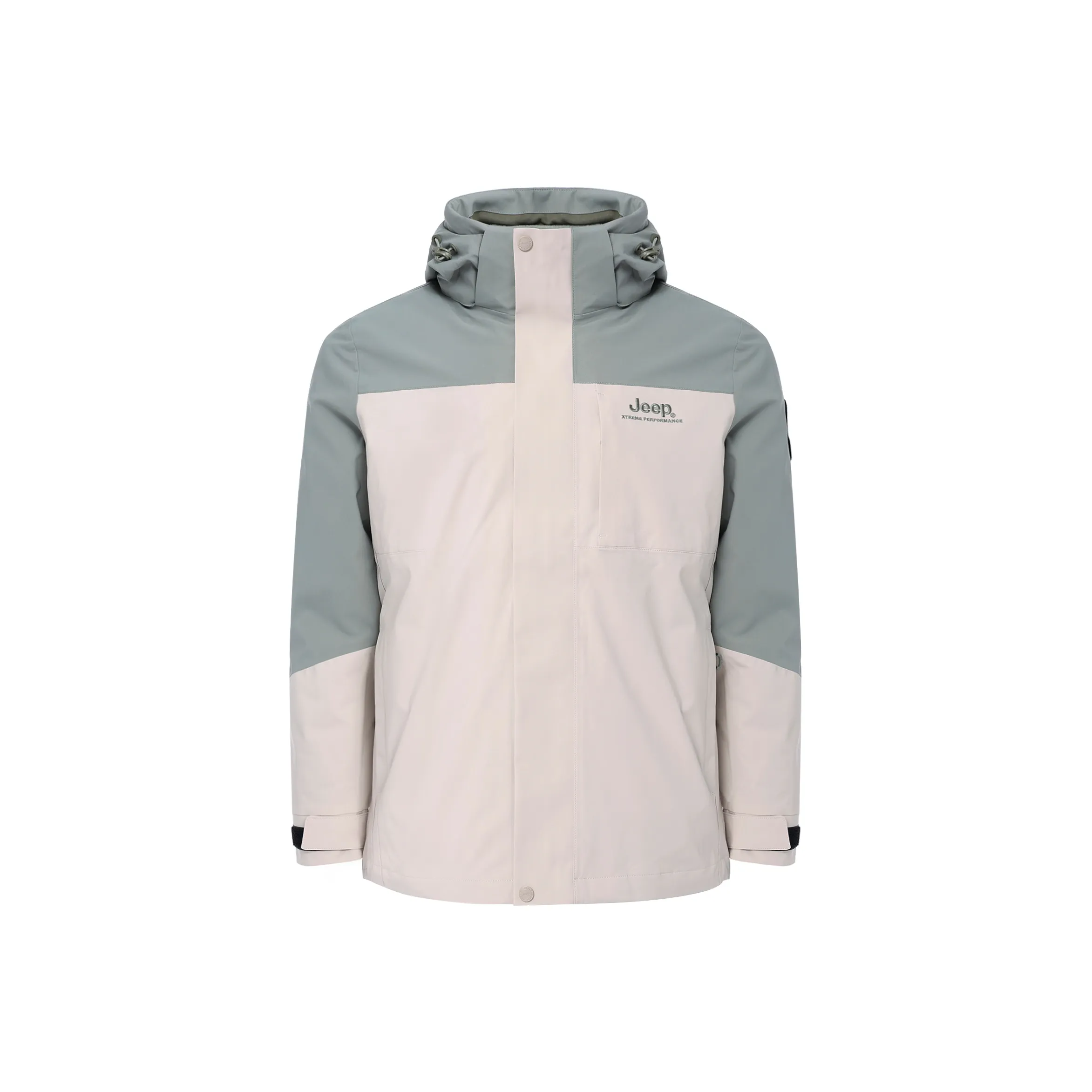 JEEP FW24 Городская жизнь Путешествие Коммутирование Поход Водонепроницаемый и Ветрозащитный для Сохранения тепла Ветровка Унисекс