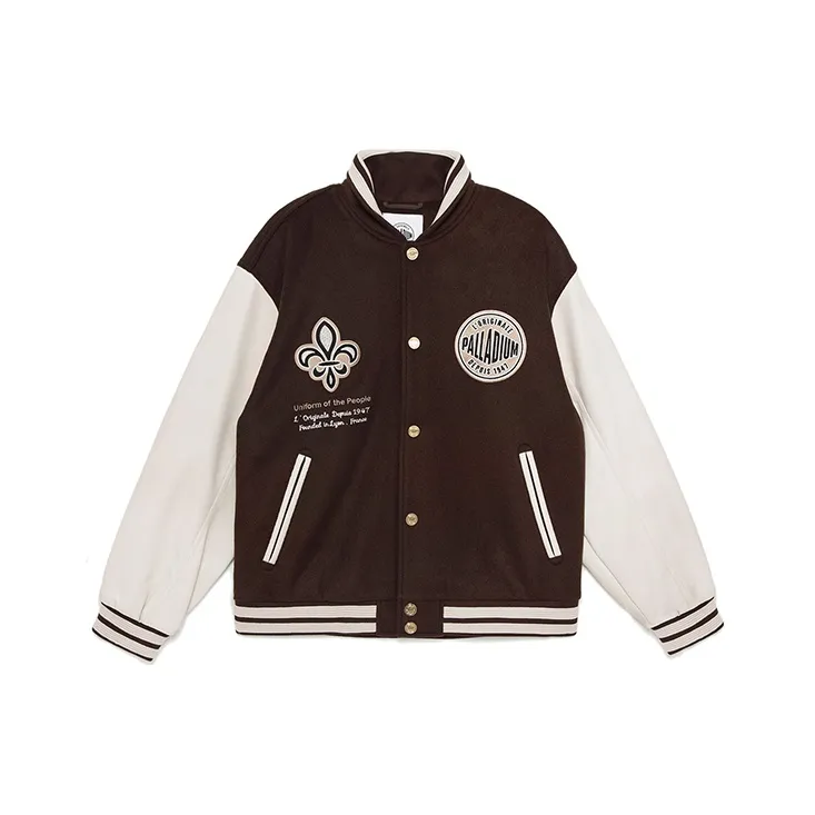 Palladium Celebrity Collection Baseball Jerseys Men's Black Coffee Brown