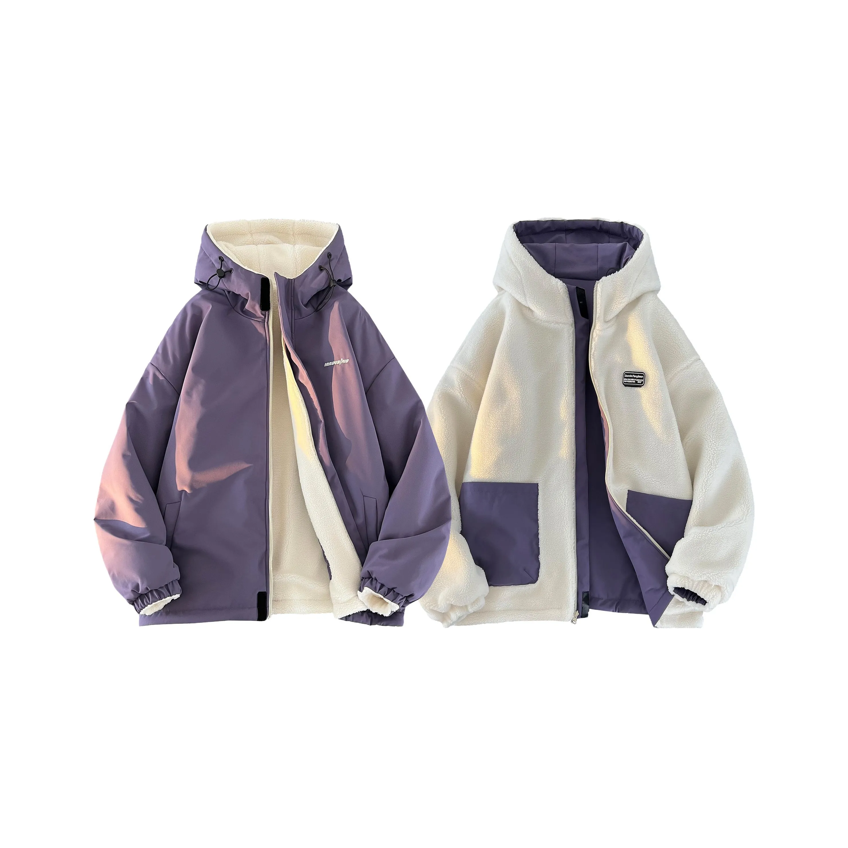 F.I.W FANGIWEN Хлопковый пуховик Унисекс