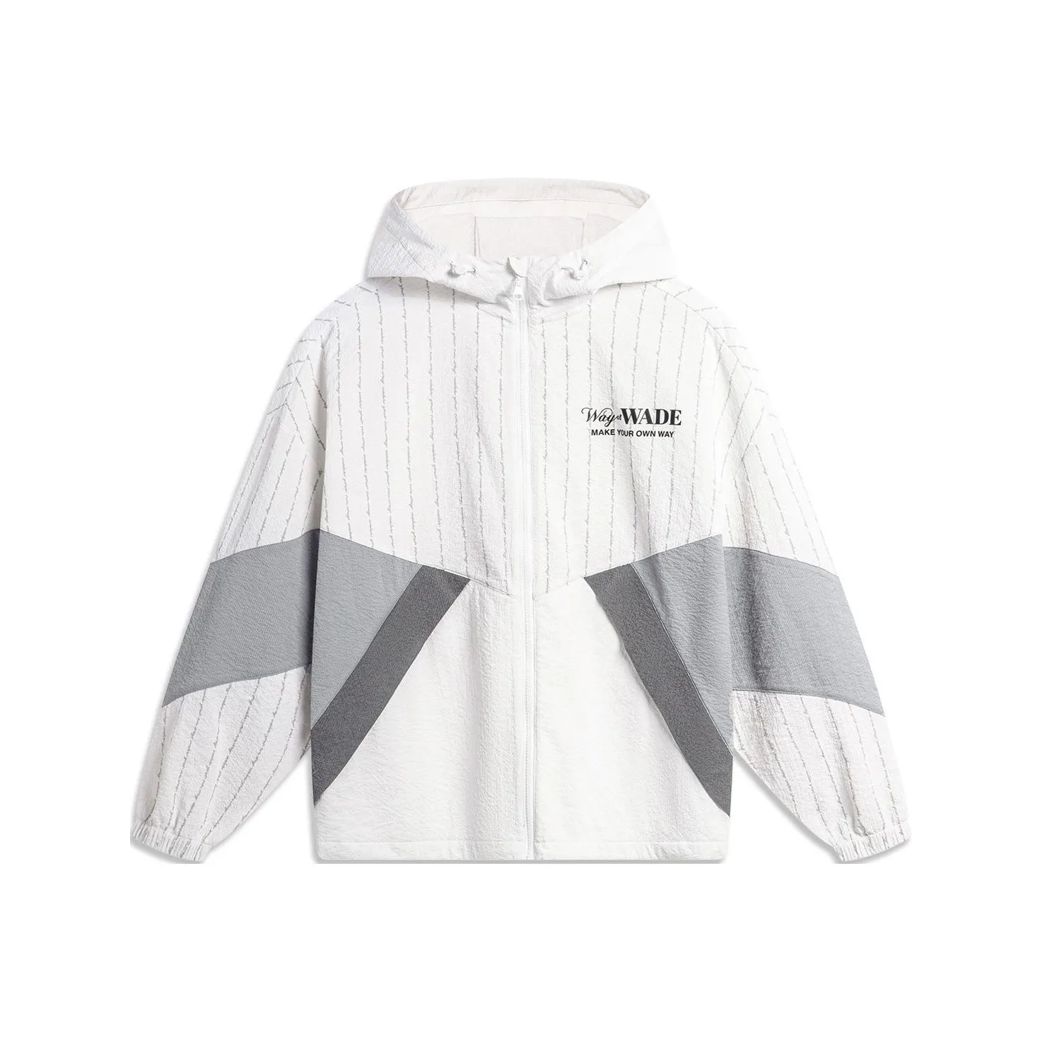 LiNing Sun Protection Clothing Men's Standard White All Over Print