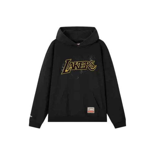 Mitchell Ness Los Angeles Lakers Черный Мужские Свитшоты