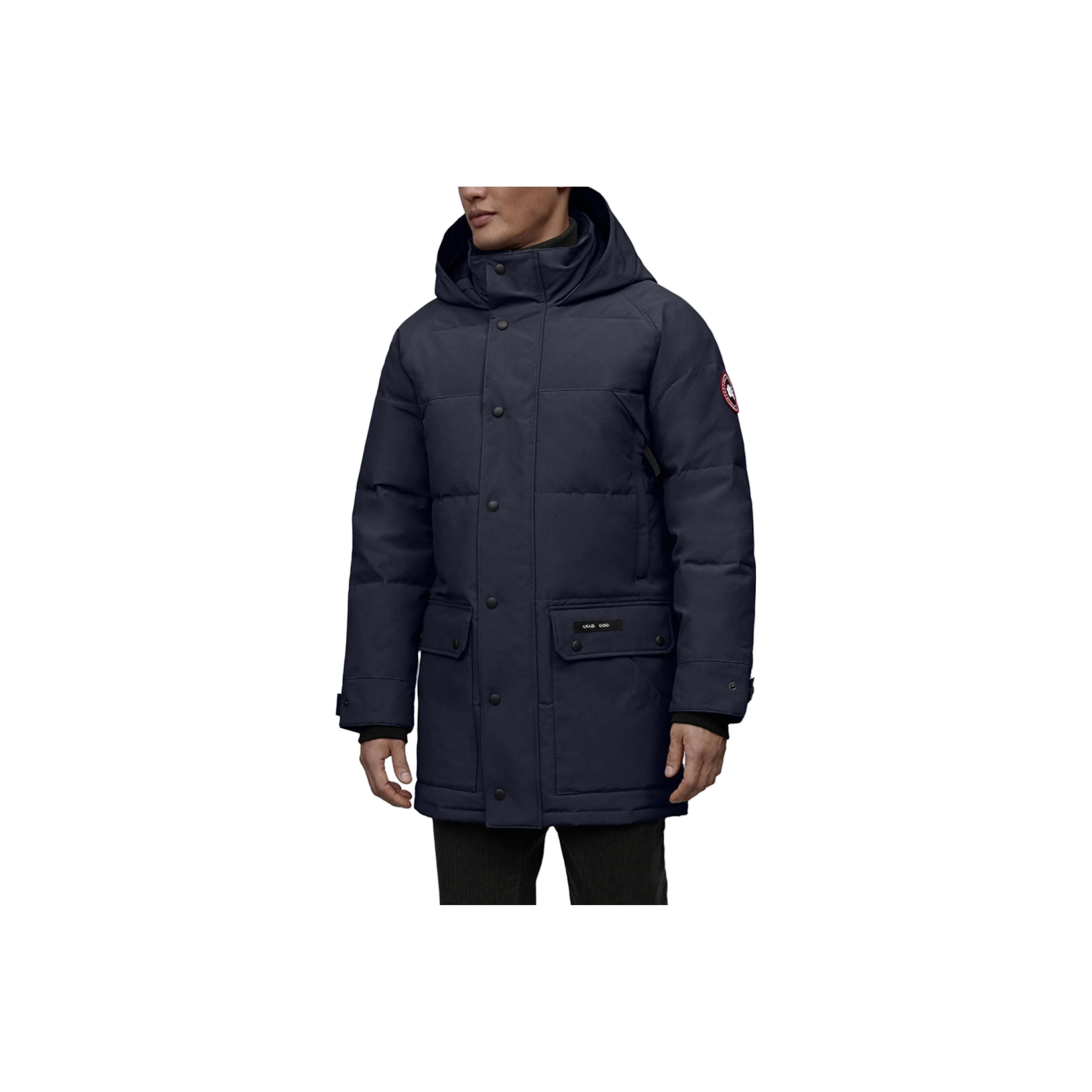 Canada Goose Emory Series Down Jackets Men Dark Blue