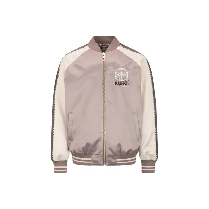 EVISU Baseball Jacket Men's Earth Tone