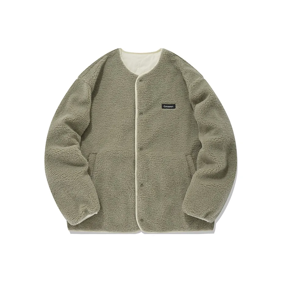 COVERNAT Velvet Jackets Unisex Sage Green