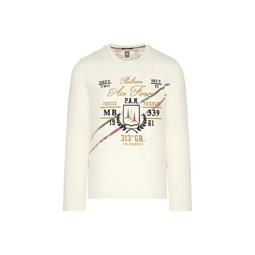 AERONAUTICA MILITARE Бежевый Мужские Свитшоты
