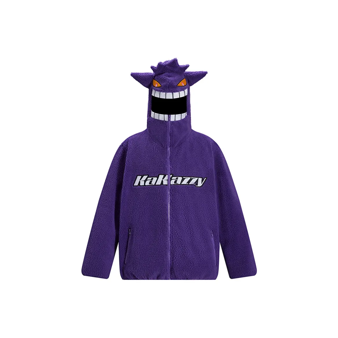 KAKAZZY Хлопковый пуховик унисекс фиолетовый
