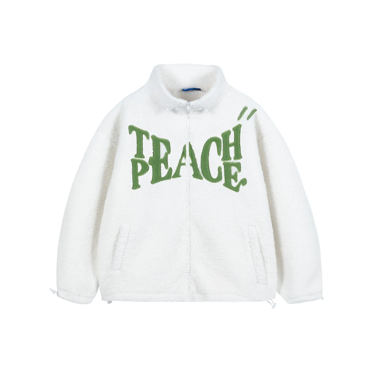 Teach Peace Velvet Jackets Unisex
