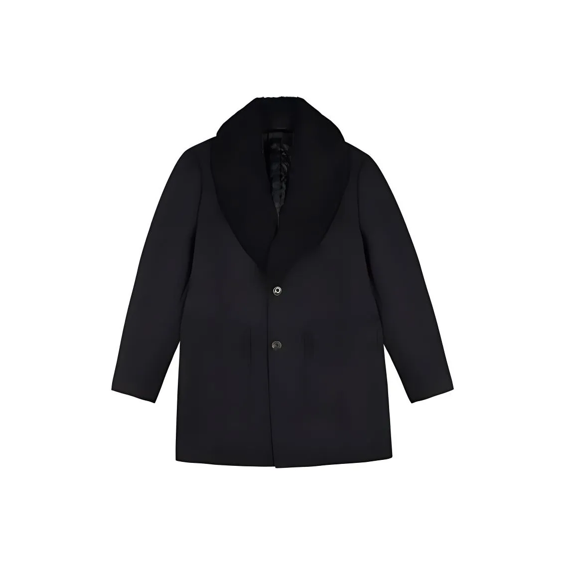 Raidy Boer Черное Мужское Пальто