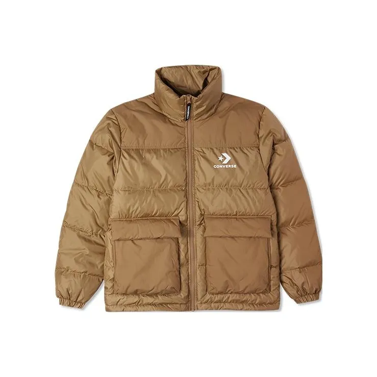 Конверс Коричневый Мужской Пуховик