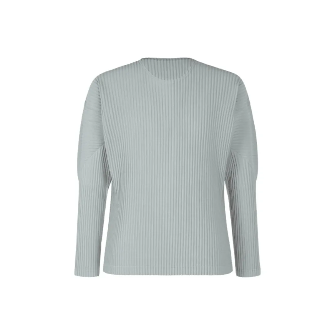 Homme Plissé Issey Miyake SS25 Рубашка Мужская Серый Синий