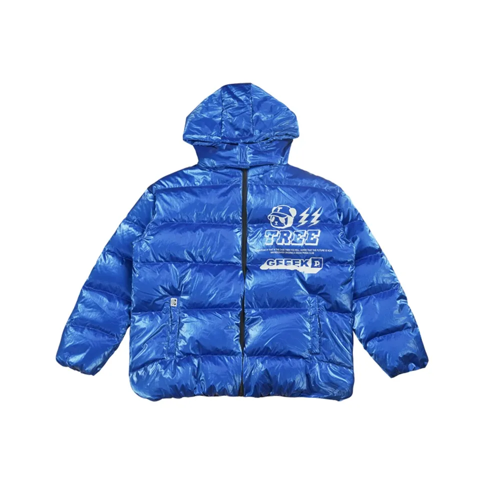 WAYNEXZAVIER Пуховик Мужской Синий