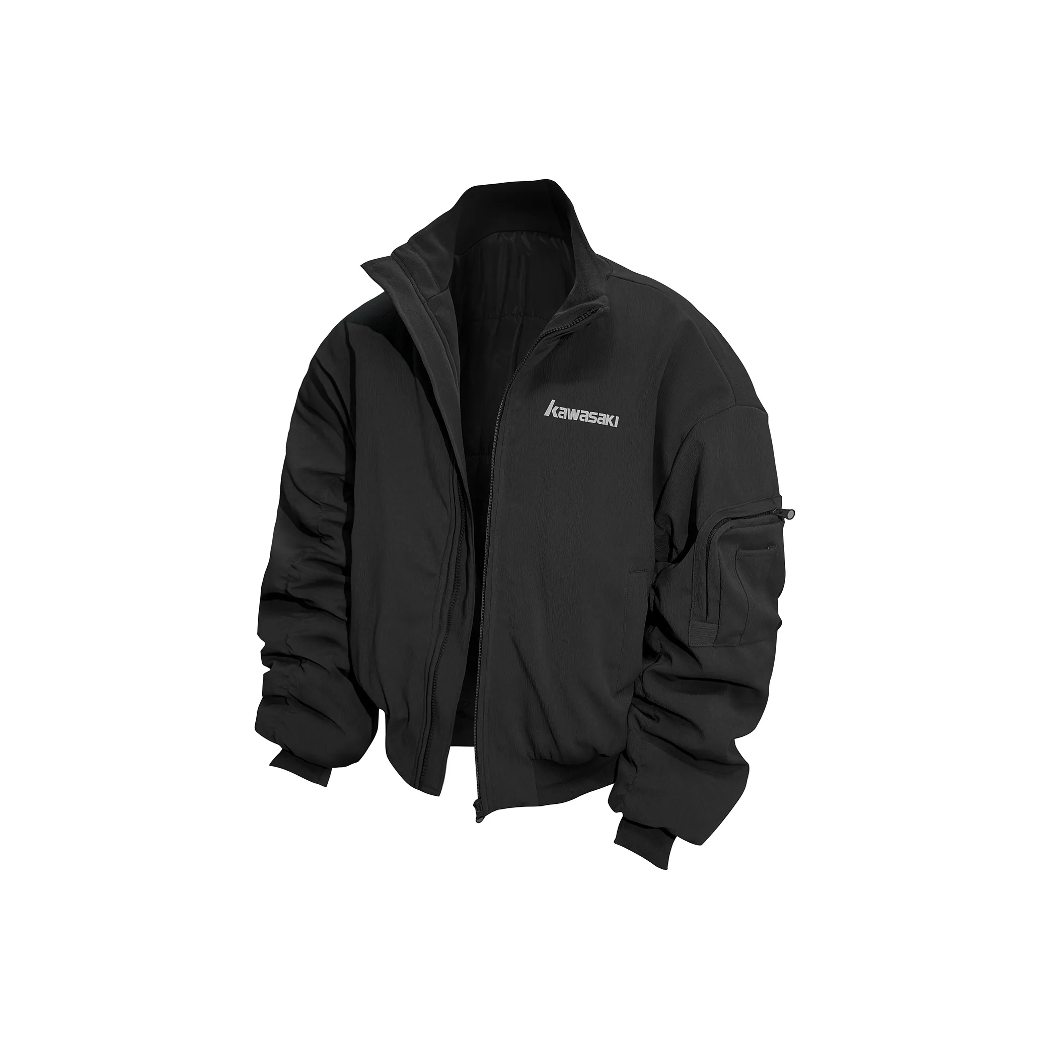 Кавасаки Унисекс Объемные Куртки (Пуфы)