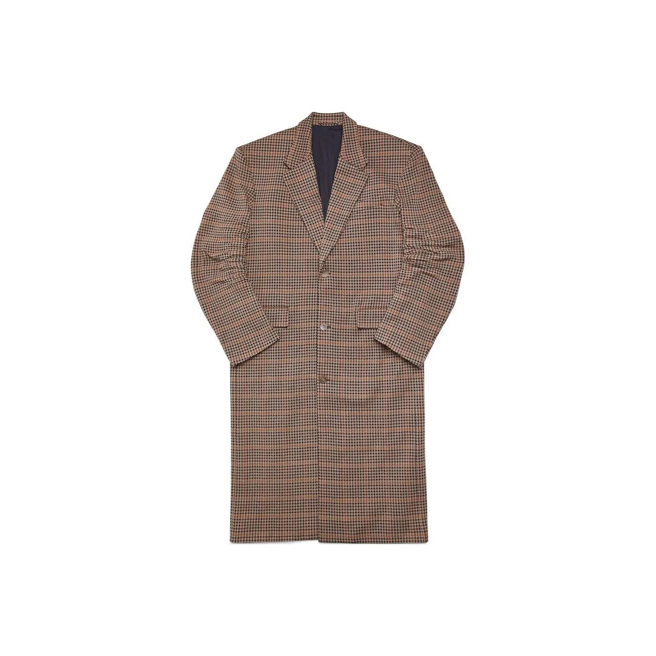 Balenciaga Coats Loose Fit Style Unisex Brown