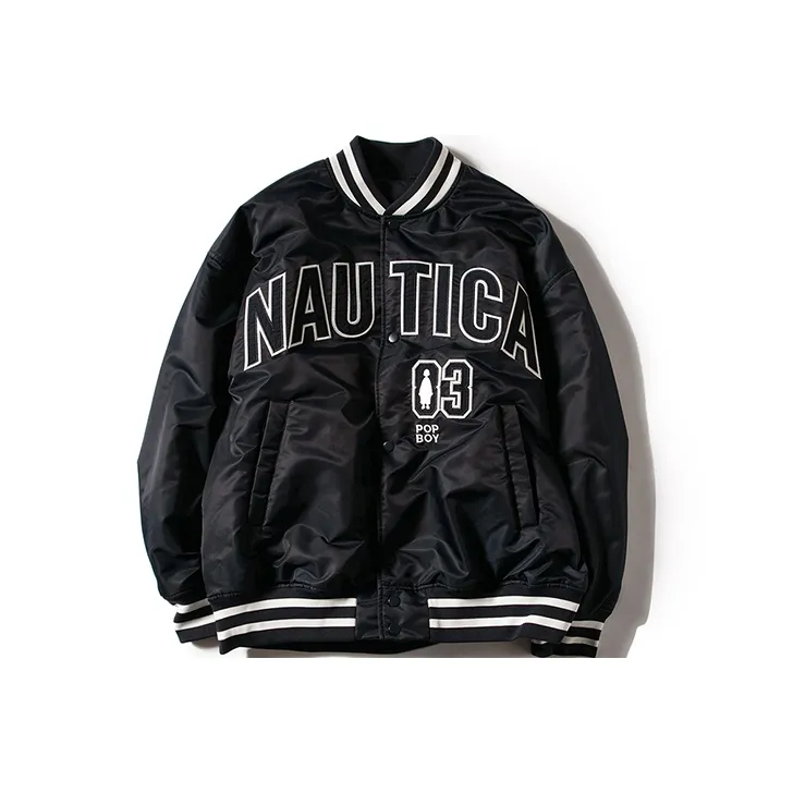 Nautica White Sail Nautica X POPBOY Baseball Jerseys Unisex