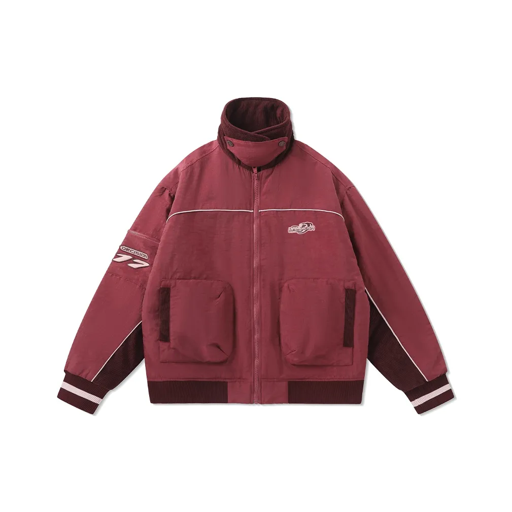 LAMLICKA Puffer Jackets Unisex Red