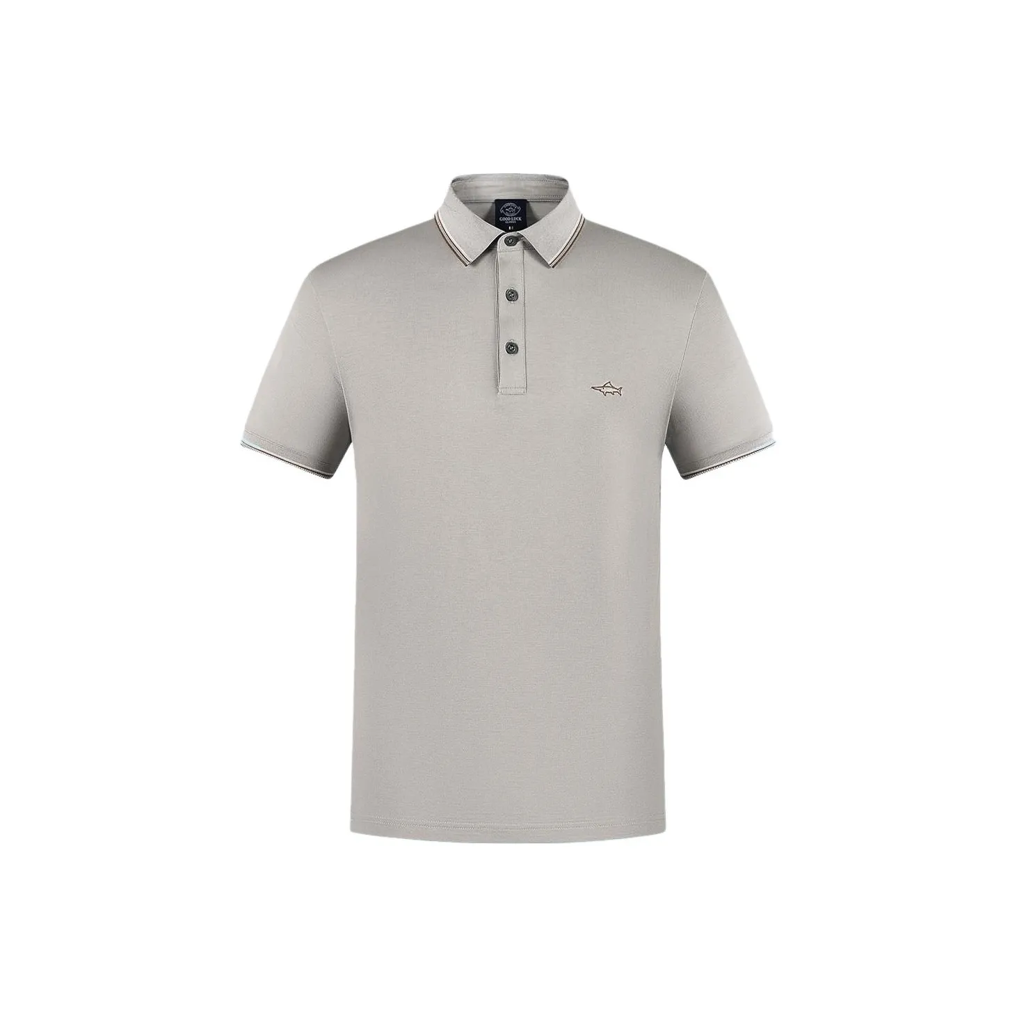 GOOD LUCK GLADIUS Поло Мужское Металлический Серый