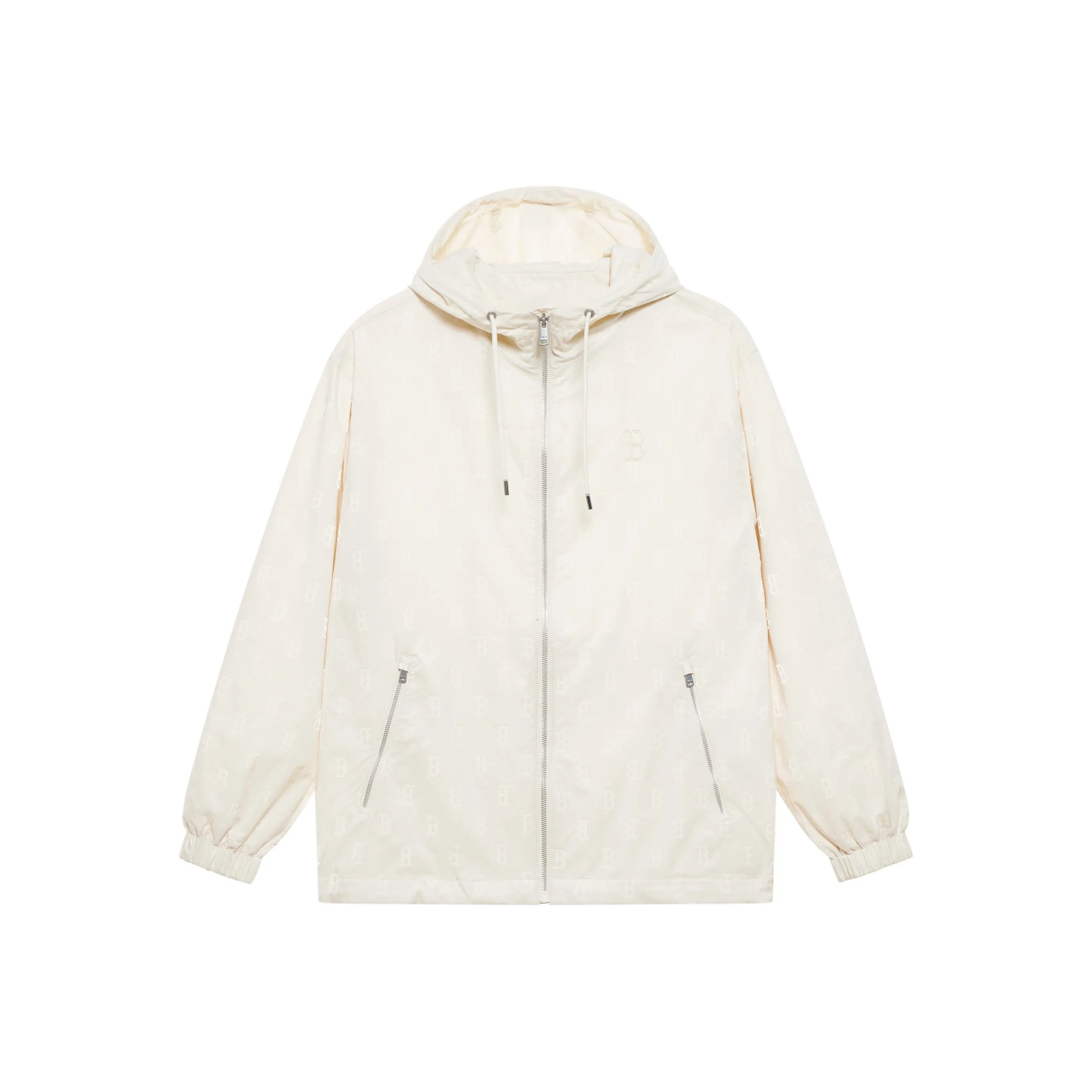 MLB MONOGRAM Collection Boston Red Sox 24FW Windproof Jacket Unisex Cream