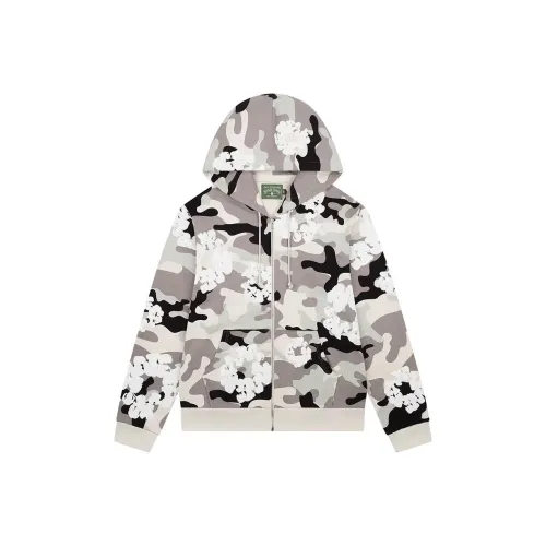 Denim Tears Camouflage Floral Collection Серый Унисекс Свитшоты