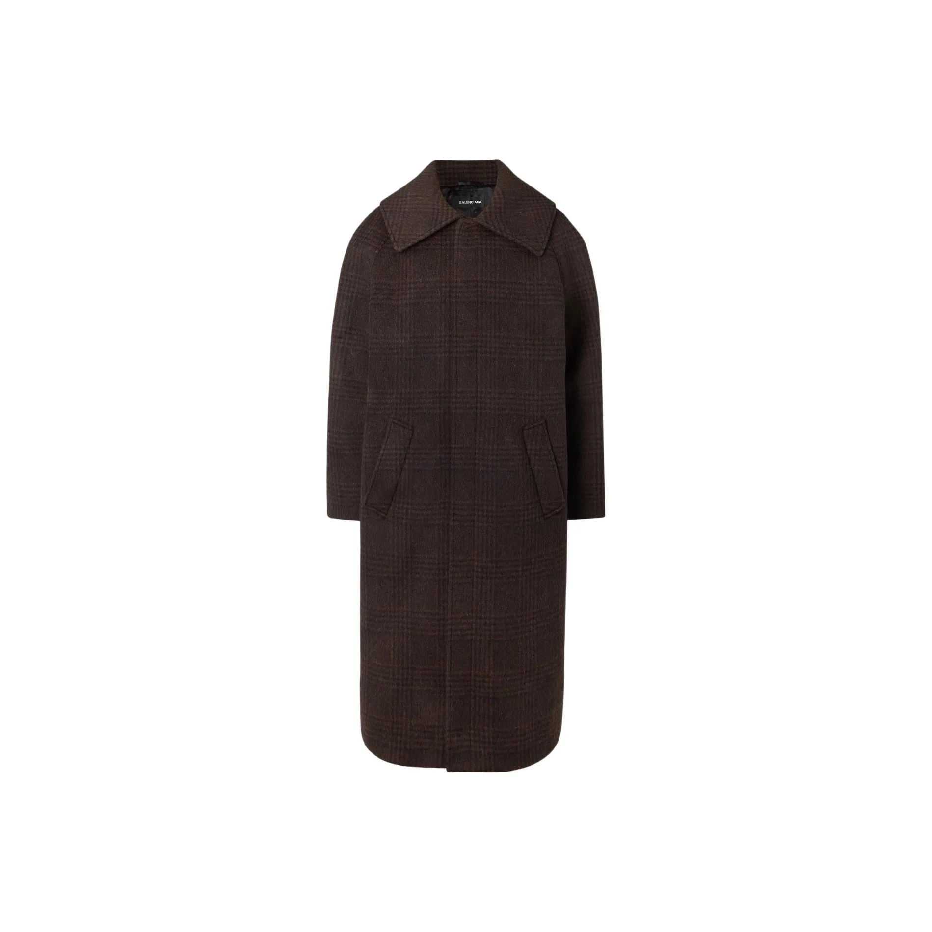 Balenciaga Coats Unisex Brown