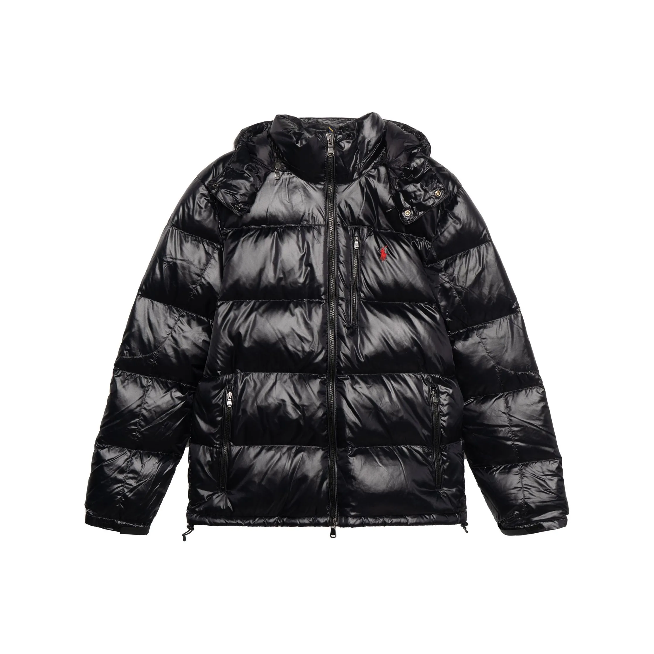 Polo Ralph Lauren Men Pony embroidered Hooded Puffer Jacket