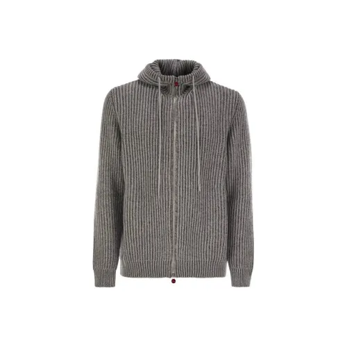 KITON Темно-серые Мужские Куртки