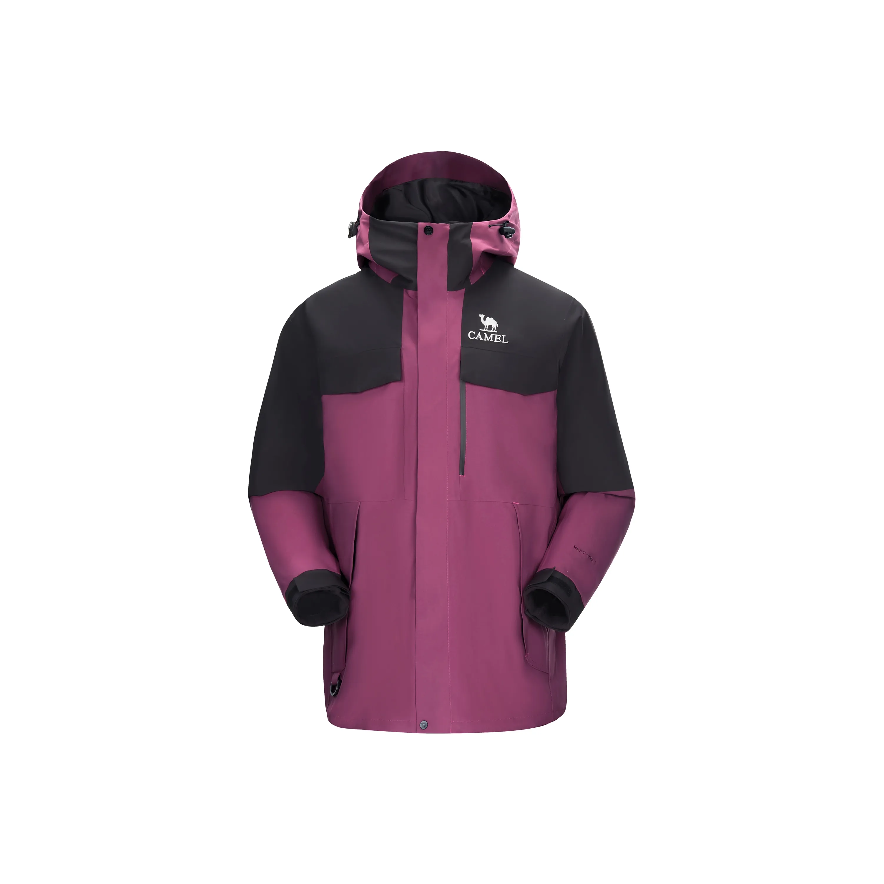 Верблюжий цвет Все Погода Офис Повседневный Ветровка Унисекс