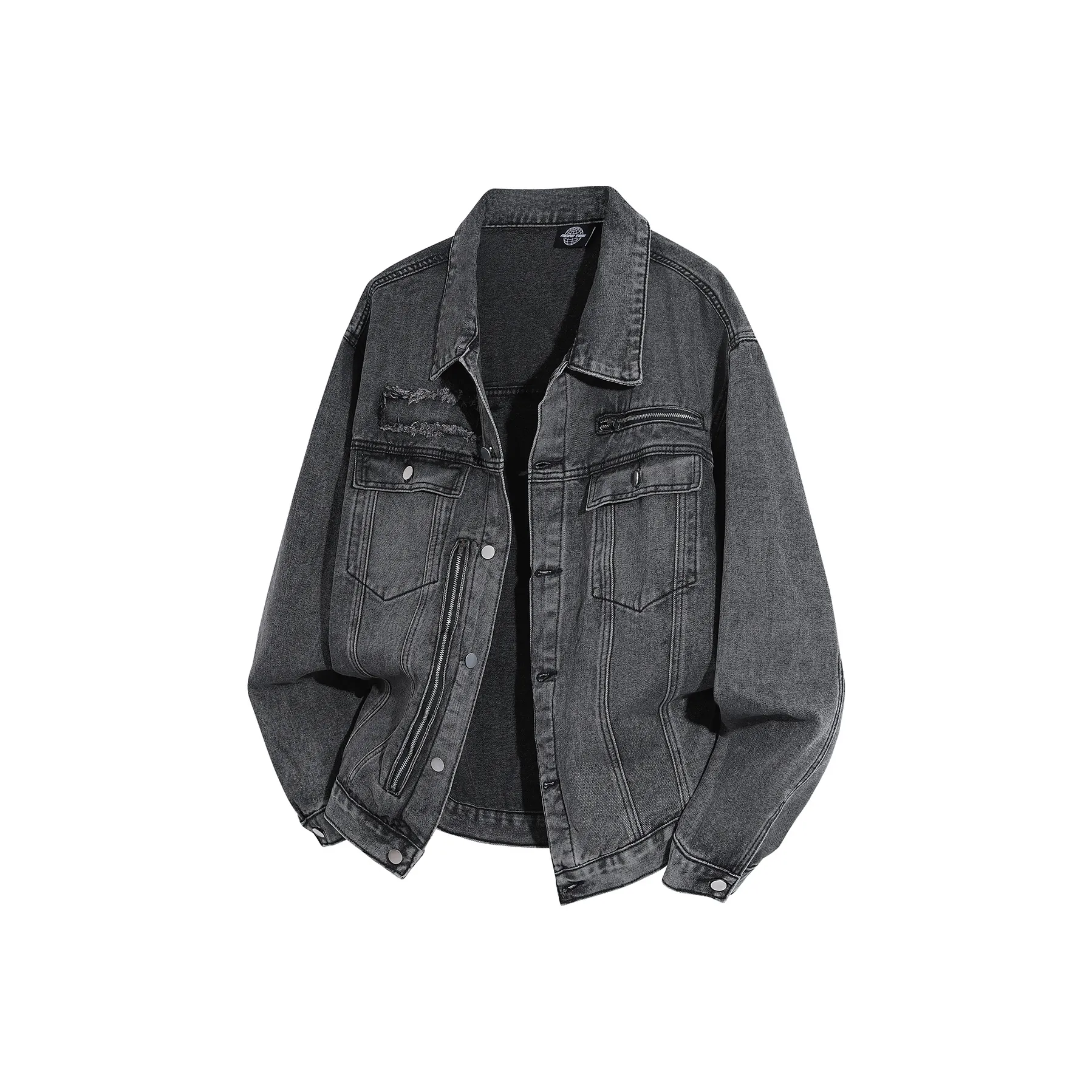 MEIPIN TANG Denim Jacket Unisex