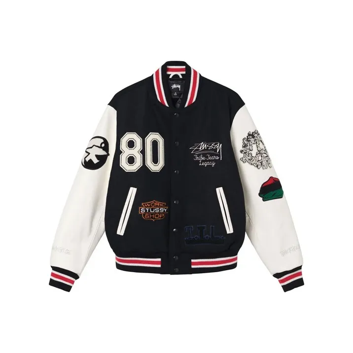Stussy X Denim Tears X Our Legacy Ttl Varsity Jacket