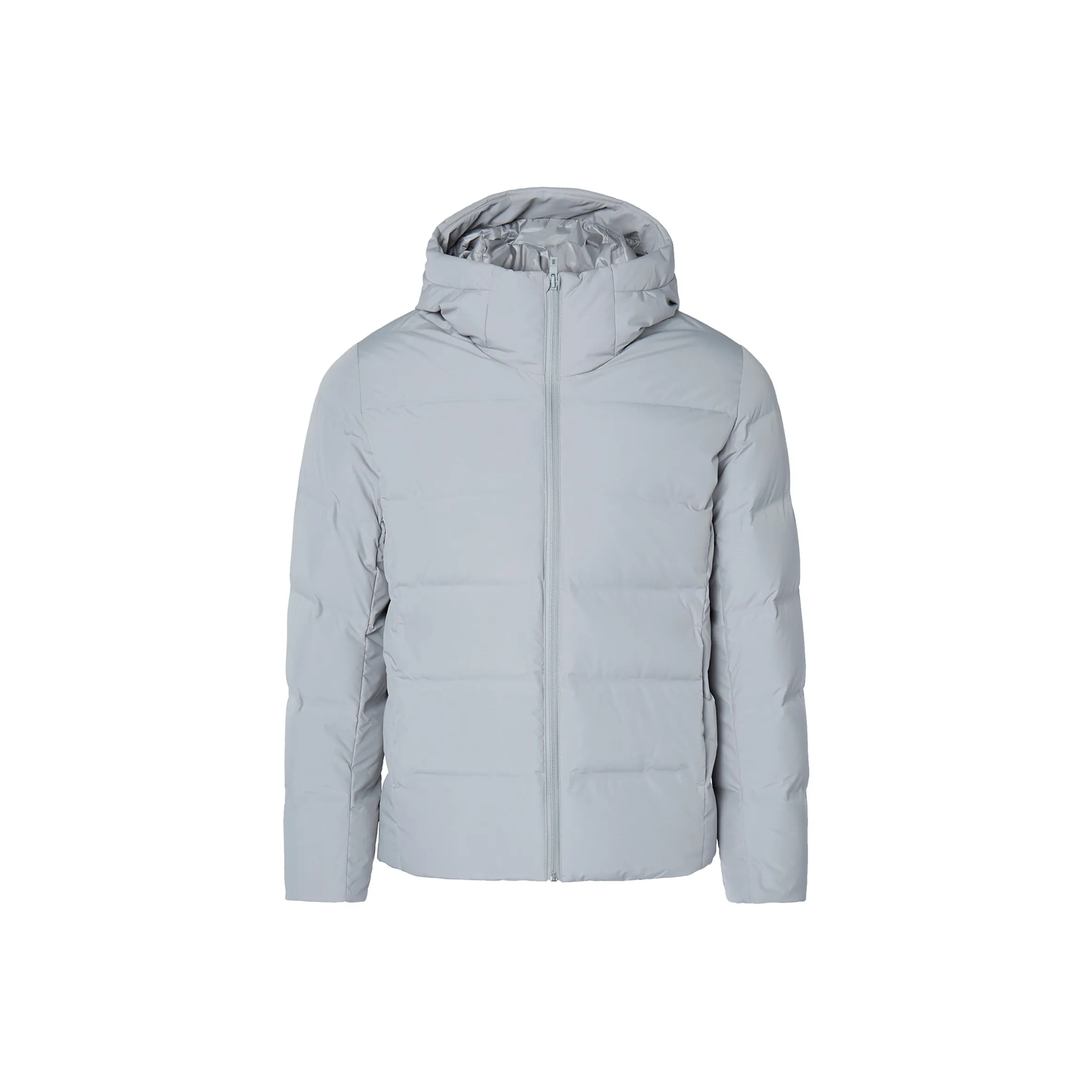 UNIQLO Серый Мужской Пуховик