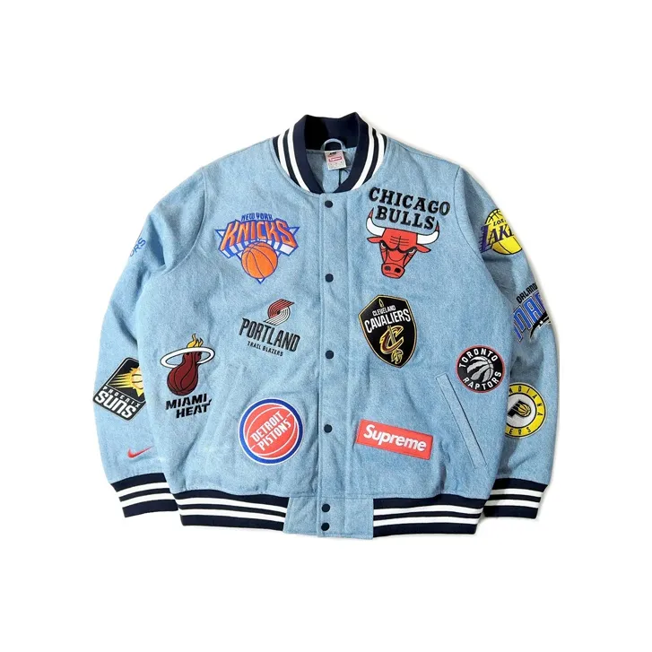 Supreme X Nike X Nba Teams Warm Up Jacket
