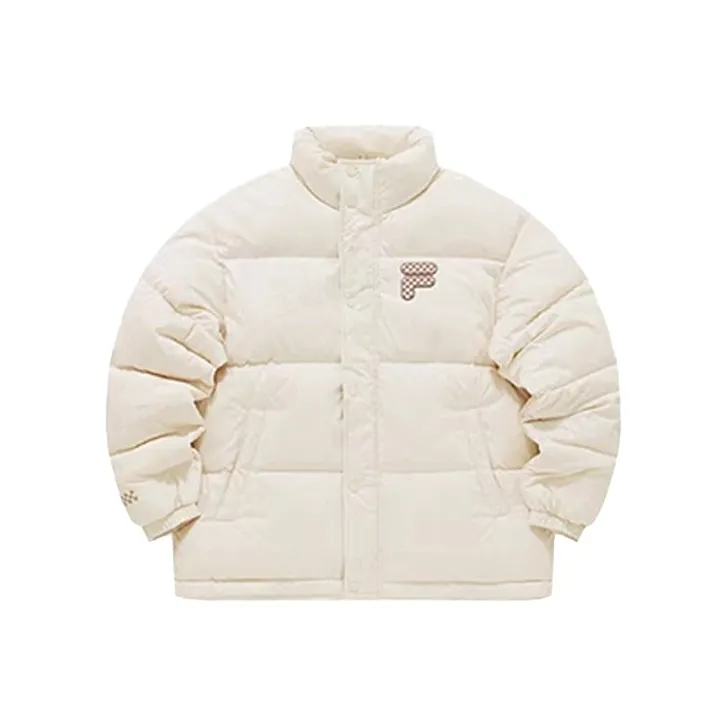 FILA FUSION Down Jacket Unisex Wheat Cream